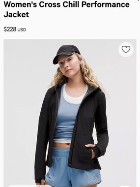 Lululemon cross chill jacket